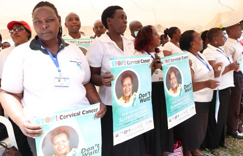 OPENING OF A WALK-IN CANCER SCREENING CENTER AT MERU TEACHING AND REFERRAL HOSPITAL.