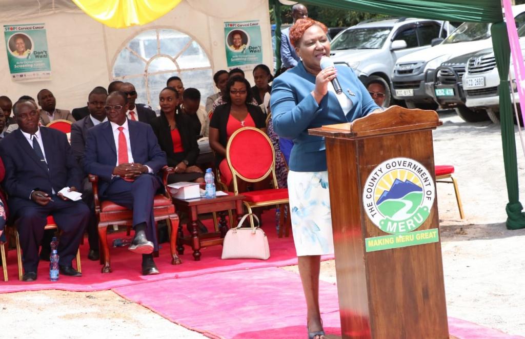 OPENING OF A WALK-IN CANCER SCREENING CENTER AT MERU TEACHING AND REFERRAL HOSPITAL.