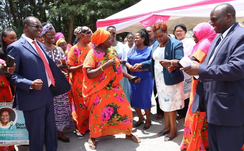 OPENING OF A WALK-IN CANCER SCREENING CENTER AT MERU TEACHING AND REFERRAL HOSPITAL.