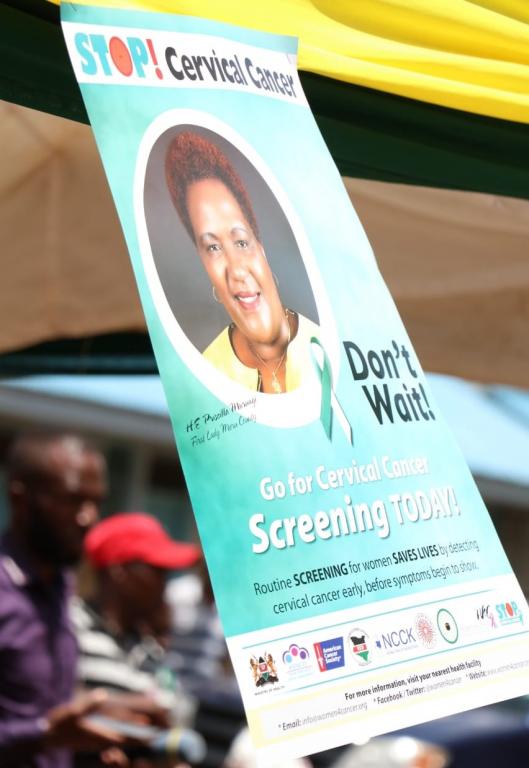 OPENING OF A WALK-IN CANCER SCREENING CENTER AT MERU TEACHING AND REFERRAL HOSPITAL.