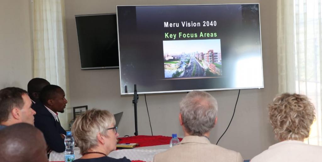 MERU COUNTY HOSTS AN ENVOY OF EUROPEAN UNION AMBASSADORS IN SUPPORT OF VISION 2040.