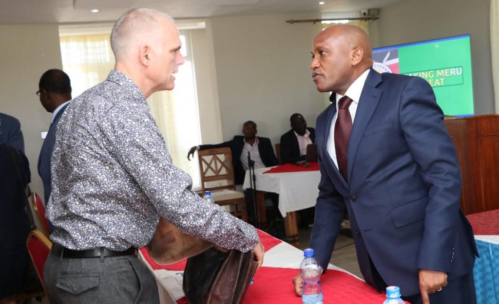 MERU COUNTY HOSTS AN ENVOY OF EUROPEAN UNION AMBASSADORS IN SUPPORT OF VISION 2040.