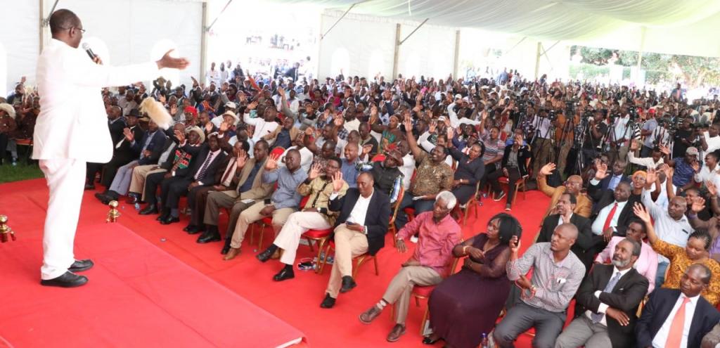 MT KENYA REGION LEADERS CONVENE TO DRAFT THEIR FINAL AMENDMENTS OF THE BBI.