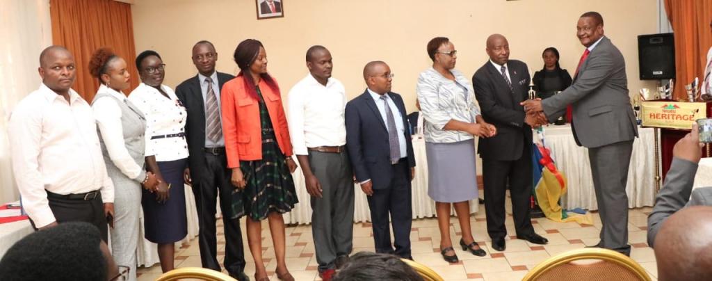 County administration awards best performance in 100 days rapid Result Initiative cycle.