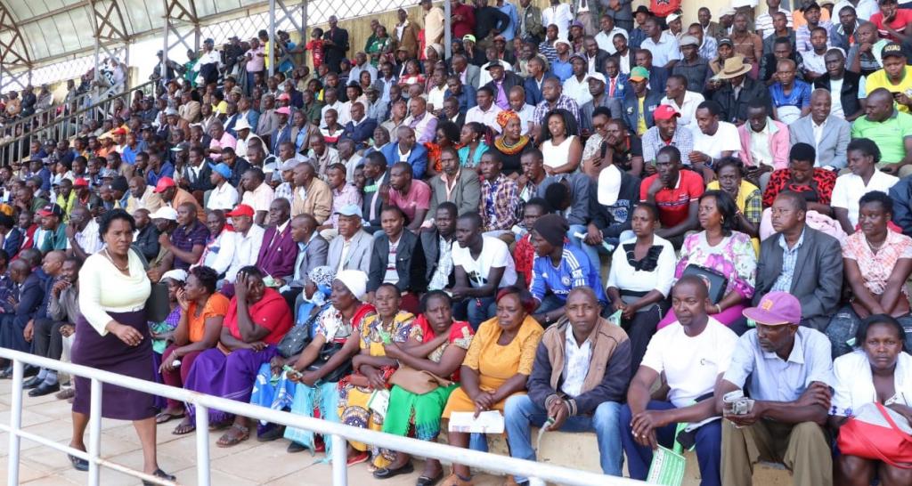 THE MEGA GEMA BBI RALLY IN MERU.