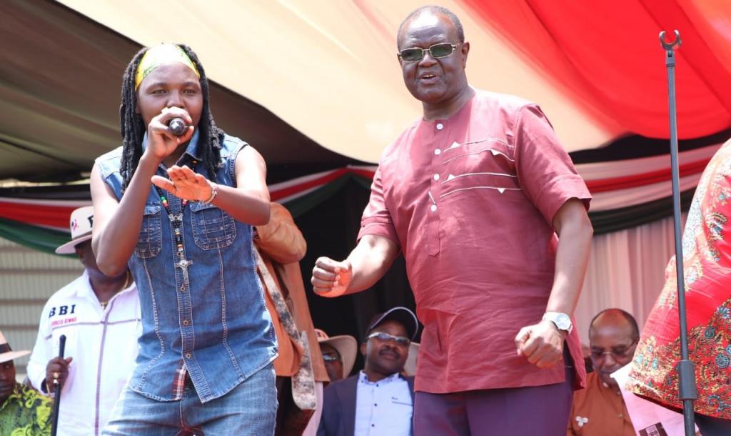 THE MEGA GEMA BBI RALLY IN MERU.