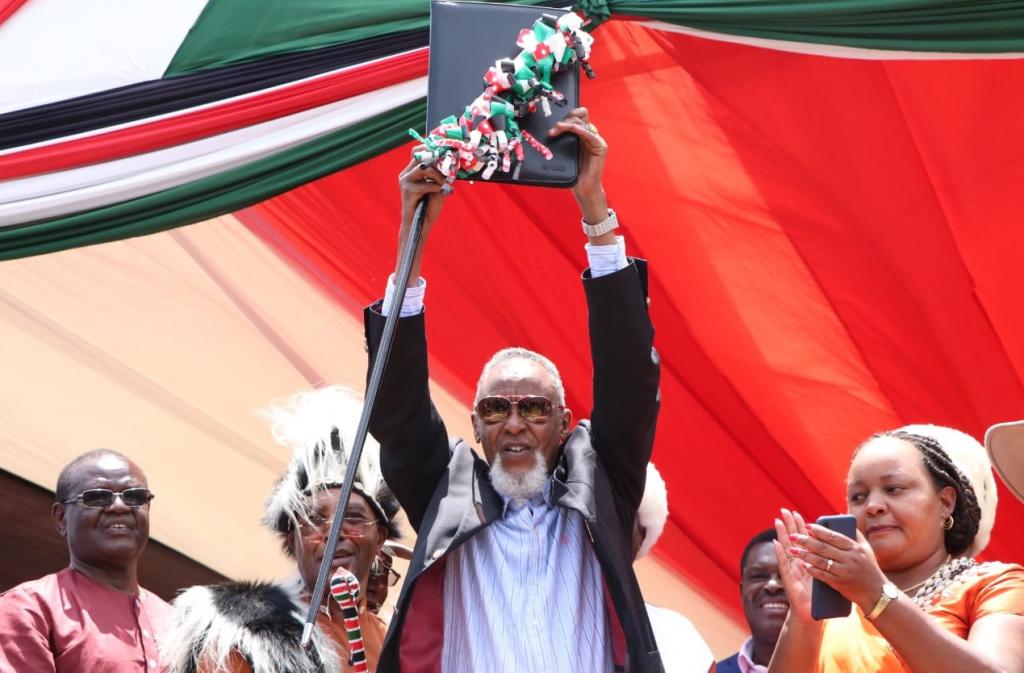 THE MEGA GEMA BBI RALLY IN MERU.
