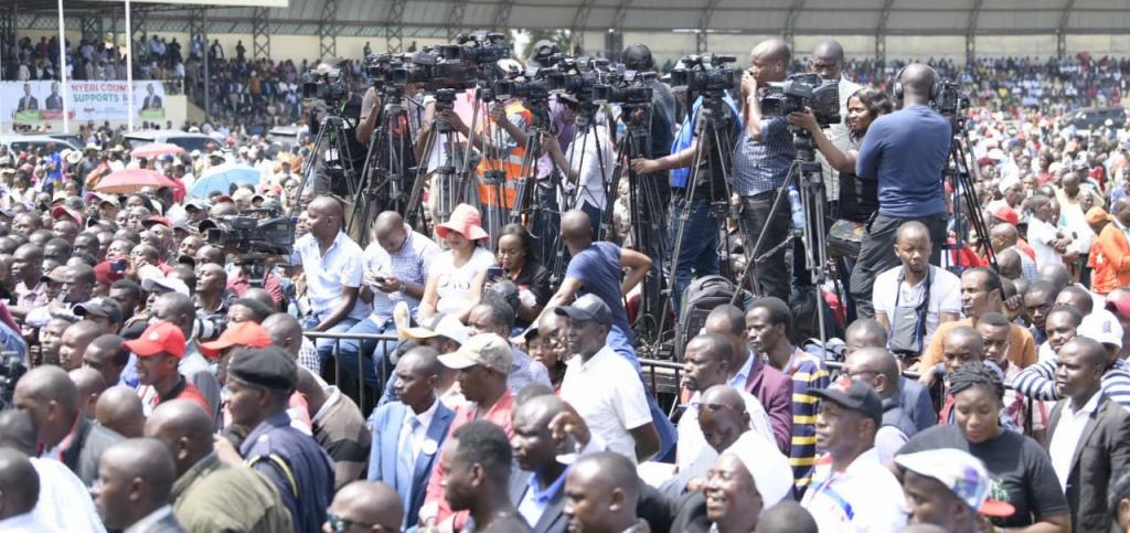 THE MEGA GEMA BBI RALLY IN MERU.