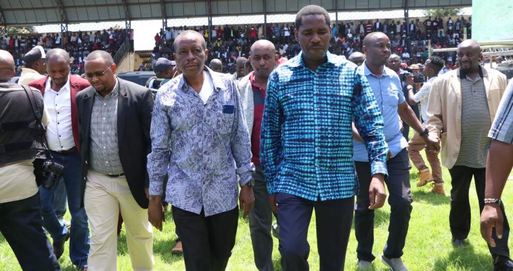 THE MEGA GEMA BBI RALLY IN MERU.