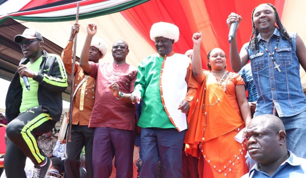 THE MEGA GEMA BBI RALLY IN MERU.