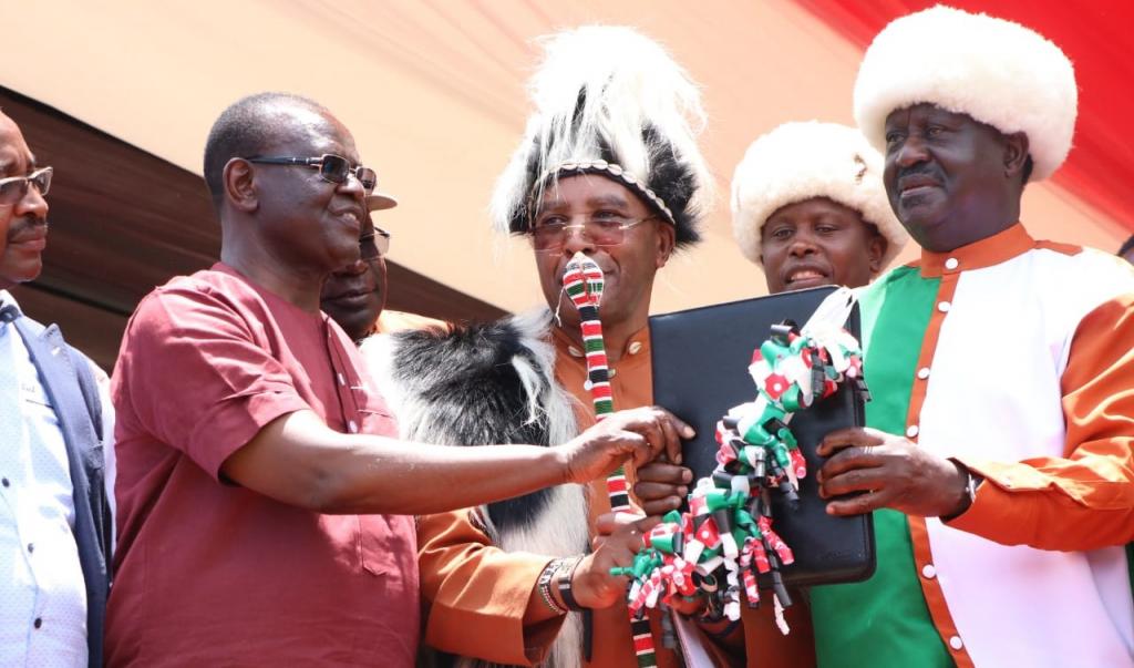 THE MEGA GEMA BBI RALLY IN MERU.