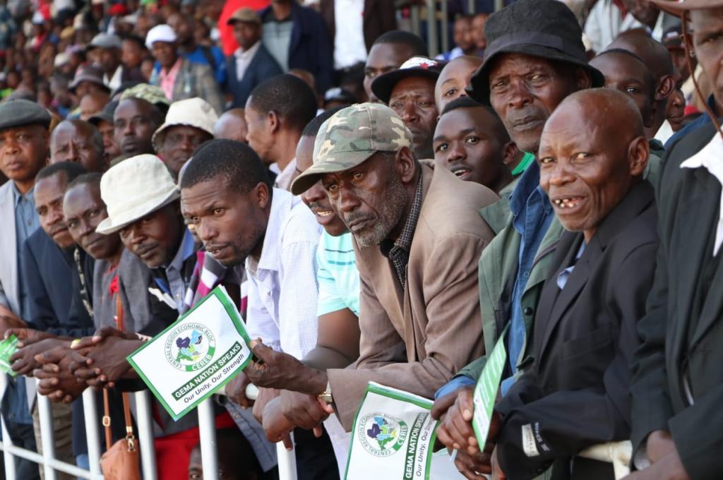 THE MEGA GEMA BBI RALLY IN MERU.