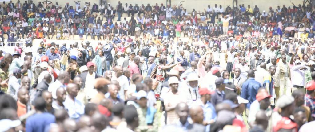THE MEGA GEMA BBI RALLY IN MERU.