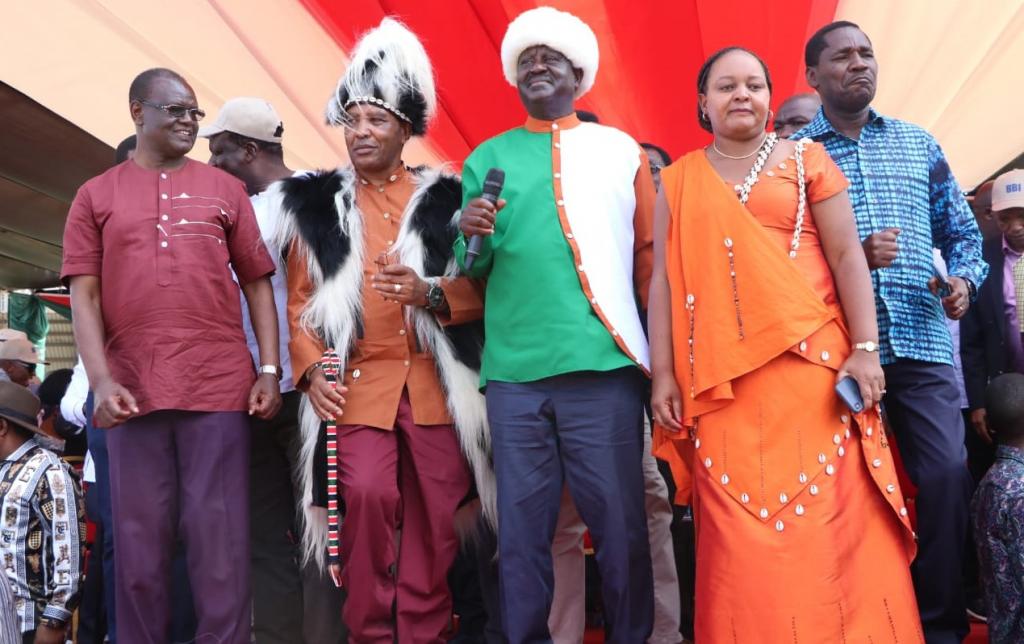 THE MEGA GEMA BBI RALLY IN MERU.