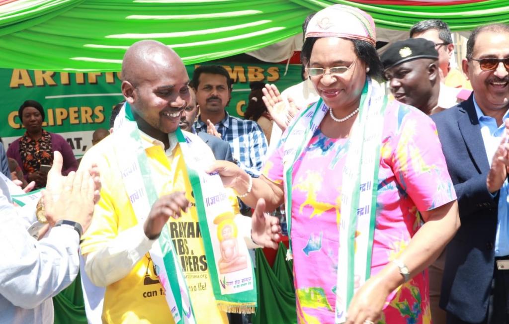 MERU COUNTY HOLDS AN ARTIFICIAL LIMB AND CALIPERS DIAGNOSTIC CAMP.