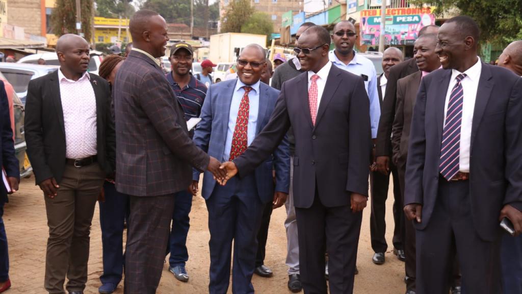 MERU COUNTY CARPETS TOWNS WITH CABRO TO MAKE THEM DUST FREE.