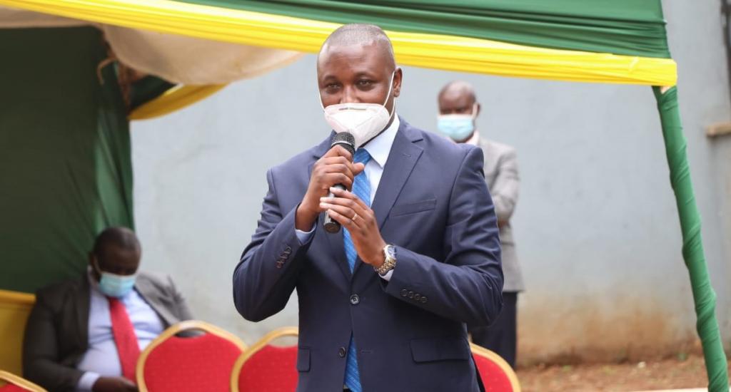 Governor Kiraitu receives PPEs donation from Safaricom PLC.