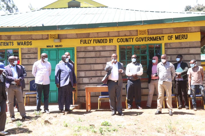 GROUND BREAKING CEREMONY OF KANGETA LEVEL IV THEATRE.