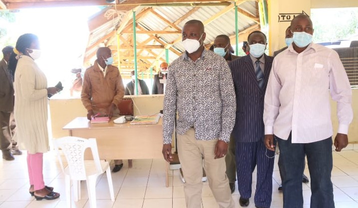 GROUND BREAKING CEREMONY OF KANGETA LEVEL IV THEATRE.