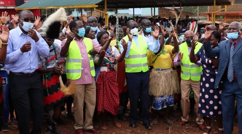 Governor Tells Distractors And Promise More Projects To Equalize All Corners Of The County.