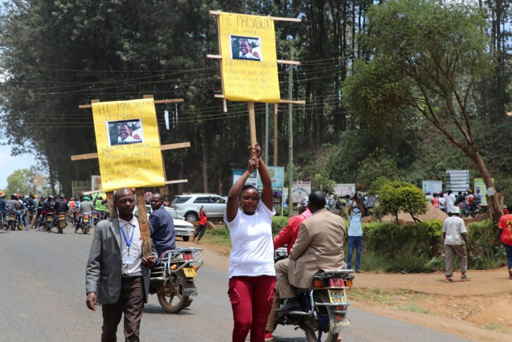 Governor Tells Distractors And Promise More Projects To Equalize All Corners Of The County.