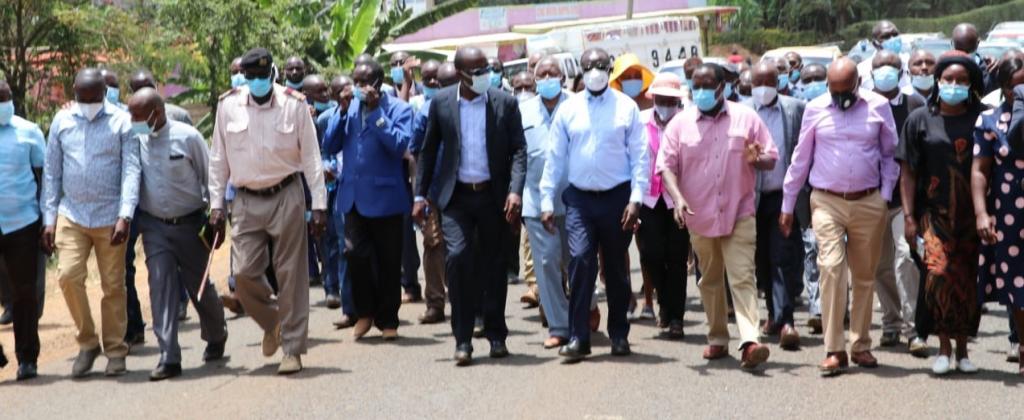 Governor Tells Distractors And Promise More Projects To Equalize All Corners Of The County.