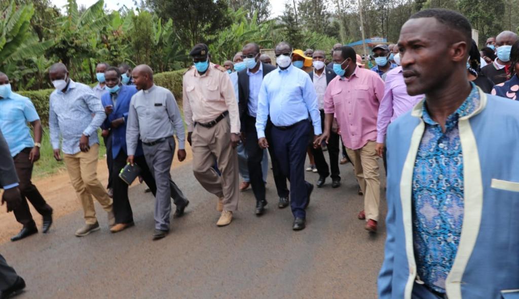 Governor Tells Distractors And Promise More Projects To Equalize All Corners Of The County.