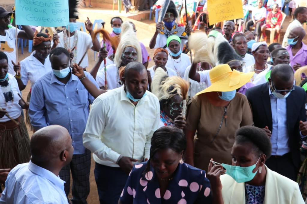 Governor Tells Distractors And Promise More Projects To Equalize All Corners Of The County.
