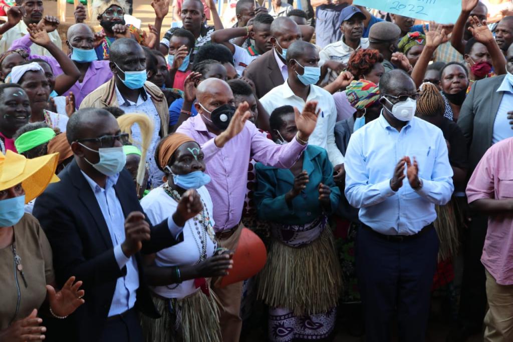 Governor Tells Distractors And Promise More Projects To Equalize All Corners Of The County.