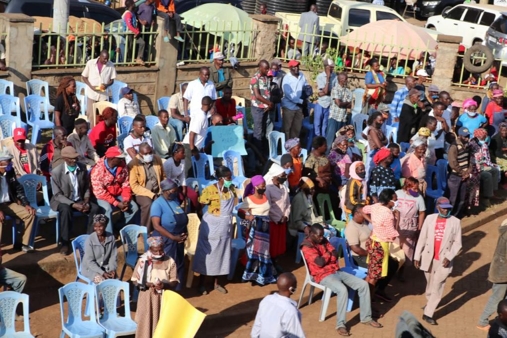 Governor Tells Distractors And Promise More Projects To Equalize All Corners Of The County.