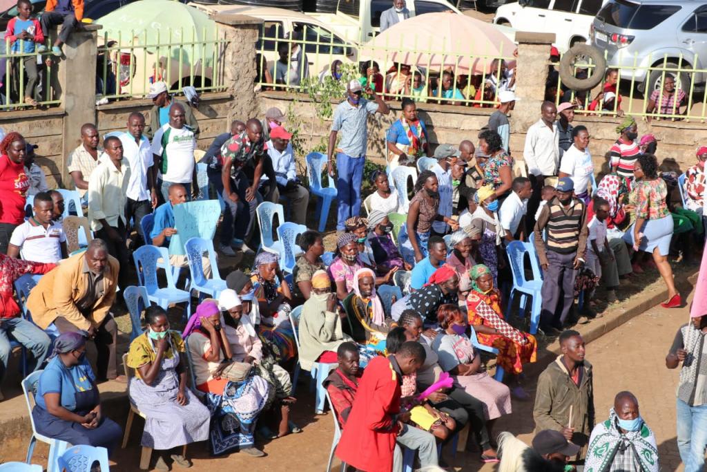 Governor Tells Distractors And Promise More Projects To Equalize All Corners Of The County.