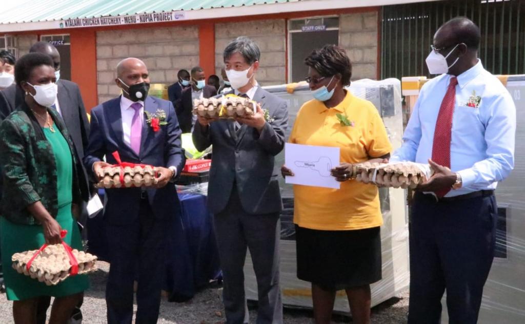 Meru-KOPIA Project To Uplift Rural Chicken And Potato Farmers.