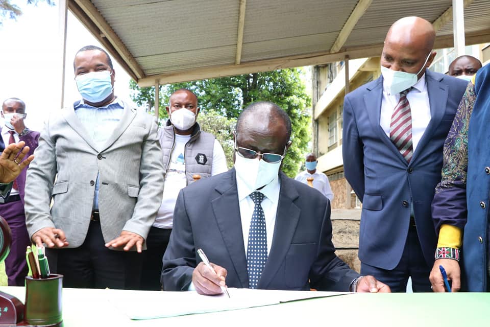GOVERNOR KIRAITU PRESIDES OVER BBI SIGNATURE COLLECTION DRIVE LAUNCH IN MERU COUNTY