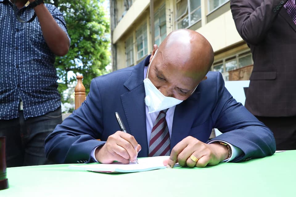 GOVERNOR KIRAITU PRESIDES OVER BBI SIGNATURE COLLECTION DRIVE LAUNCH IN MERU COUNTY