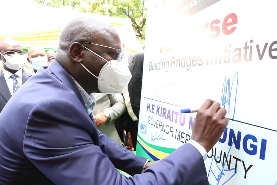 GOVERNOR KIRAITU PRESIDES OVER BBI SIGNATURE COLLECTION DRIVE LAUNCH IN MERU COUNTY