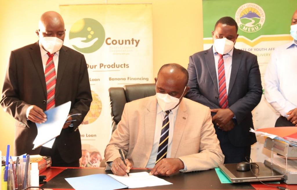 Youth Affairs, Microfinance MoU Signing