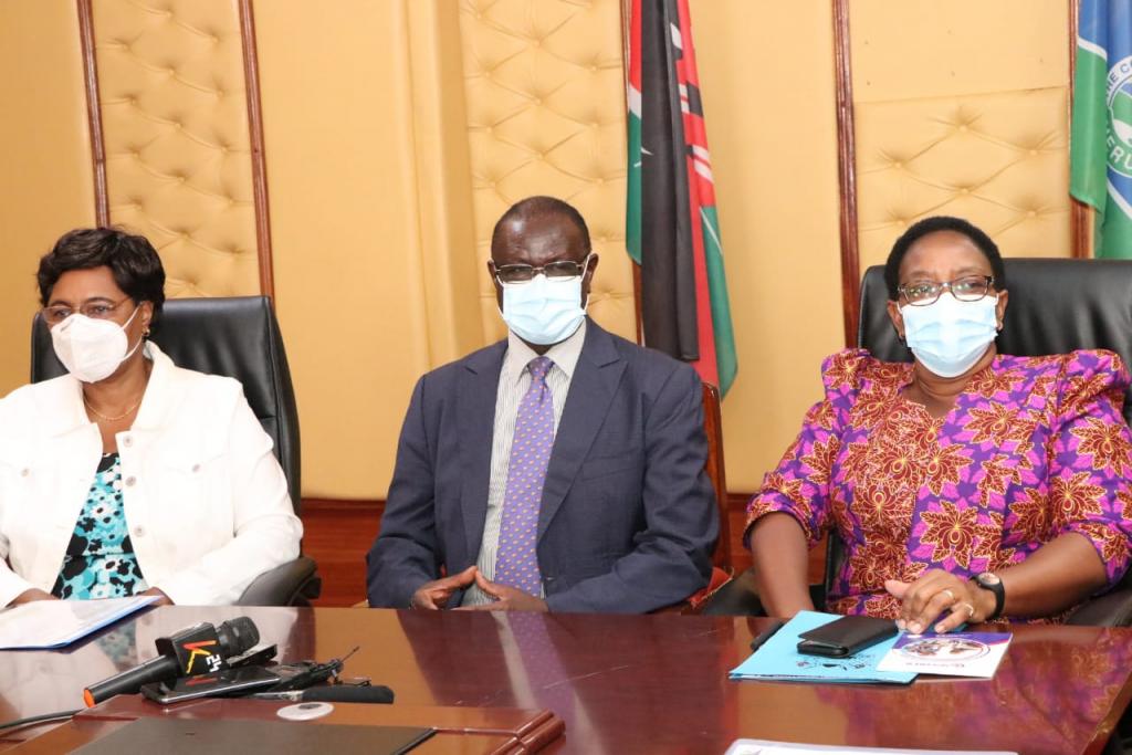 GOVERNOR KIRAITU WITNESSES SIGNING OF FINANCIAL AGREEMENT TO BOOST WATER SUPPLY IN MERU.