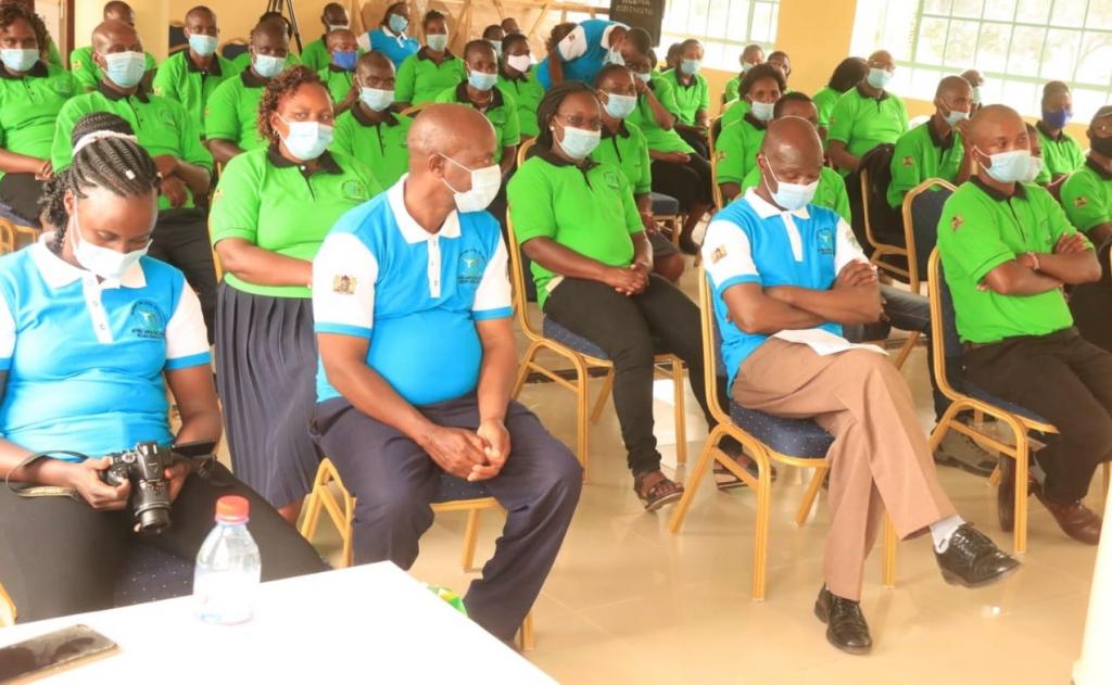 100 FARMERS FROM ACROSS THE COUNTY TO HELP TRAIN FARMERS ON BEST AGRICULTURAL PRACTISES.