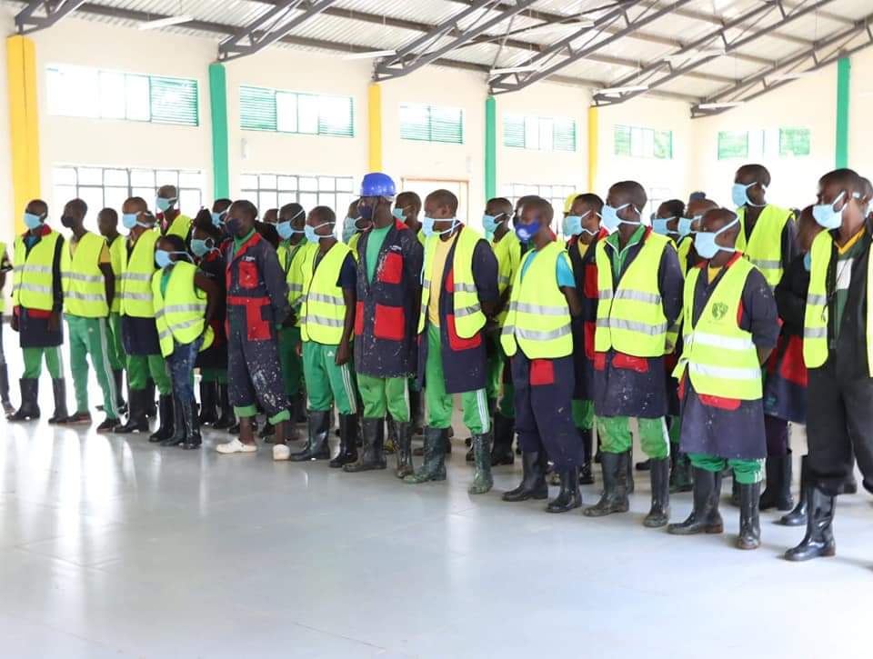 COUNTY GOVERNMENT ENGAGES FORMER STREET YOUTH TO FACE LIFT GOVERNMENT FACILITIES.