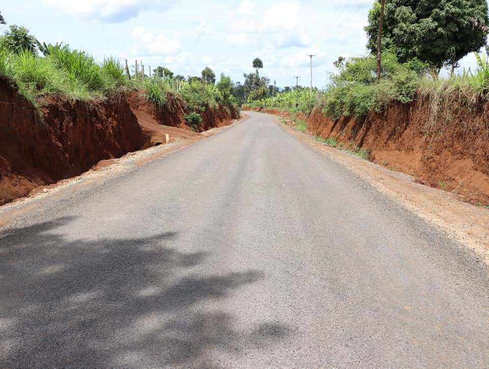 TOP COUNTY LEADERSHIP TOURS TO ASSESS ONGOING WORKS OF UPGRADING HISTORICAL MUJWA NKUBU ROAD.