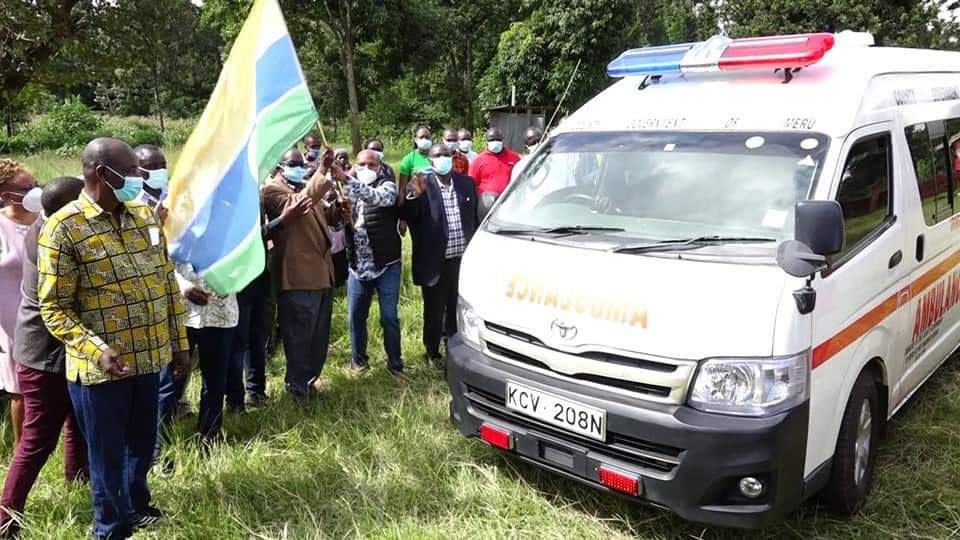Governor Kiraitu Releases New Ambulance To Serve Remote Areas Of Tigania