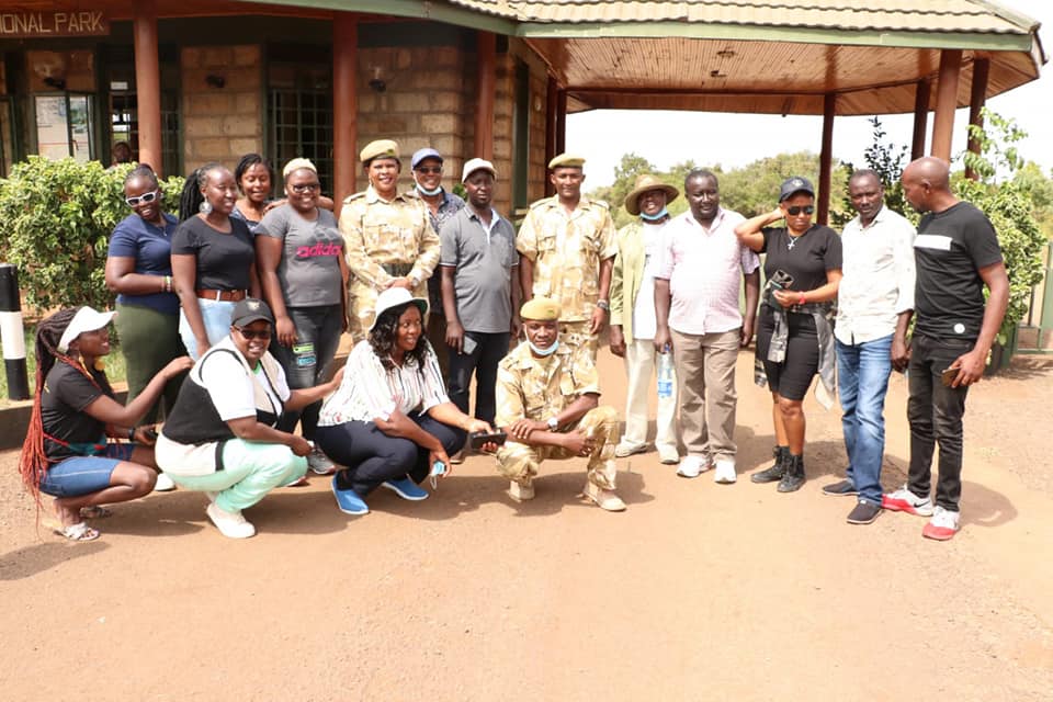 Tourism Excursion Held By The Department Incharge, In The Meru National Park To Promote Local Businesses Attracts Hundreds Of Guests.