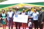 GOVERNOR KIRAITU GIVES SH1 MILLION TO MERU HOSPICE TO AID EFFORTS IN CANCER MANAGEMENT.