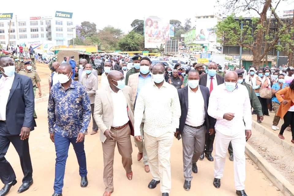 Kiraitu Tours Meru Town To Assess Development