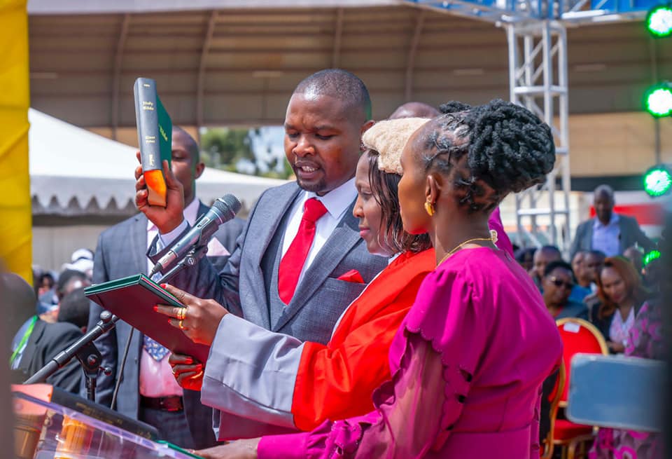 GOVERNOR KAWIRA MWANGAZA SWEARING IN CEREMONY
