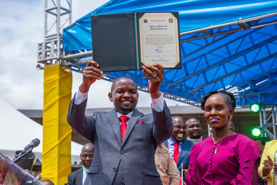 GOVERNOR KAWIRA MWANGAZA SWEARING IN CEREMONY