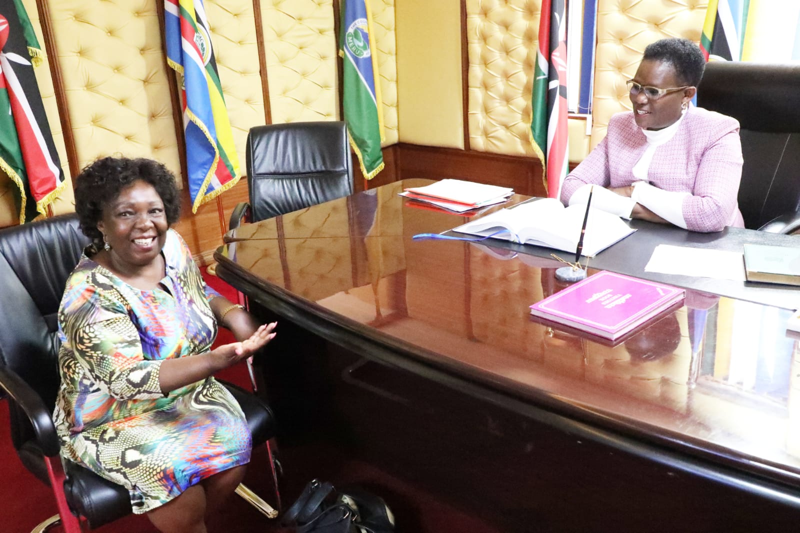 Governor Kawira Mwangaza Hosts Woman Representative Elect Hon.elizabeth Kailemia.