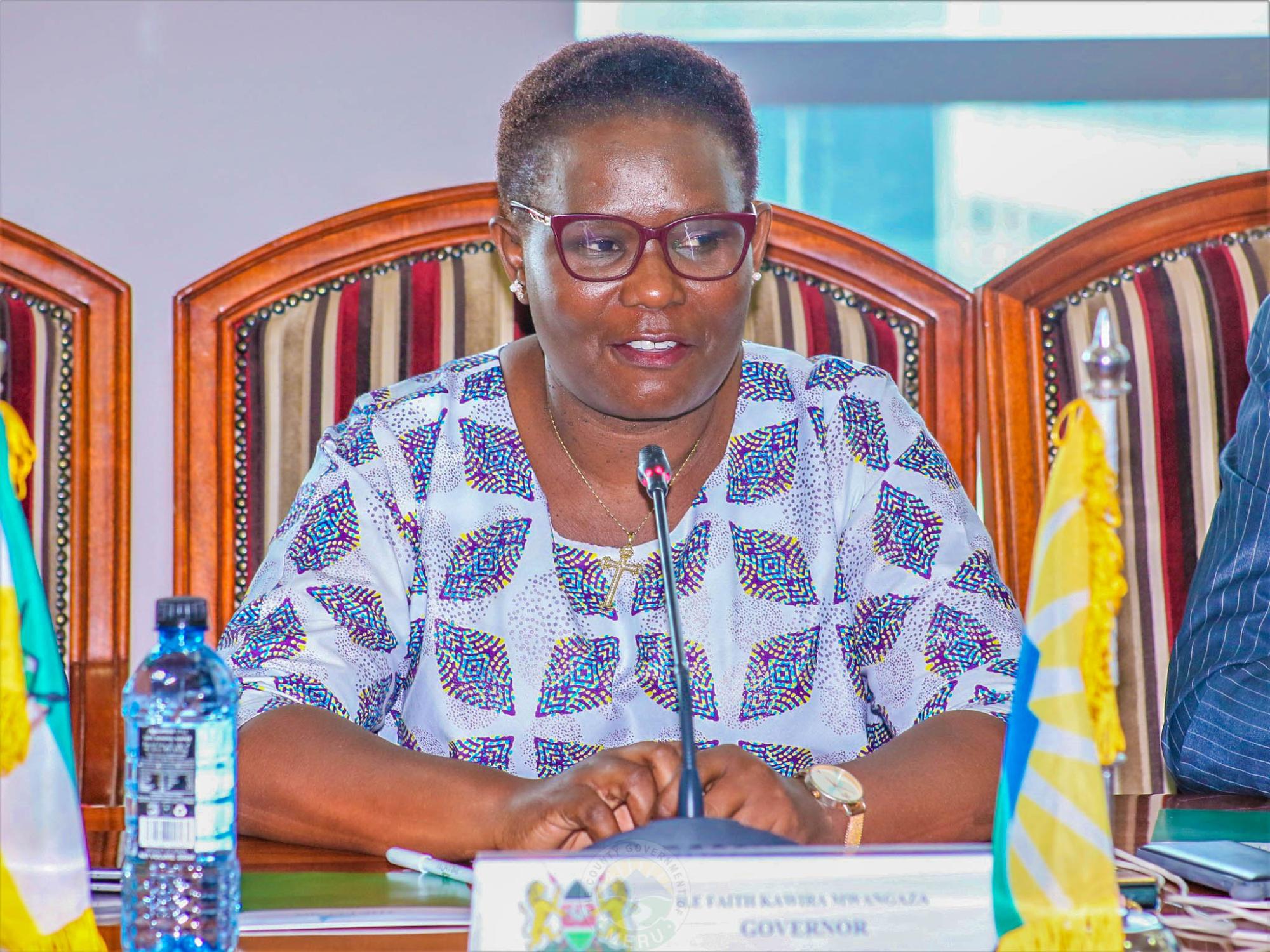 Governor Kawira Mwangaza Attended The Cog Meeting Whose Discussions Orchestrated Key Issues Of Common Interests To All The 47 Devolved Units.