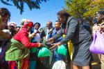 Meru Governor Hon. Bishop Kawira Mwangaza Launches Distribution Of Relief Food At Kiirua Chief's Camp.