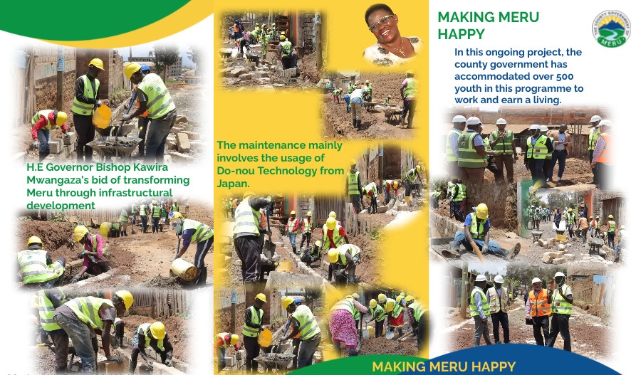 H.E Governor Bishop Kawira Mwangaza's bid of transforming Meru through infrastructural development